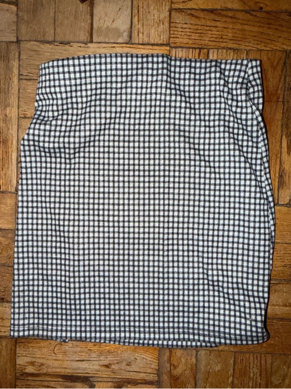 Antistar Black and White Gingham Pencil Skirt size M - Picture 4 of 5